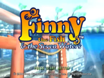 Finny the Fish & the Seven Waters screen shot title